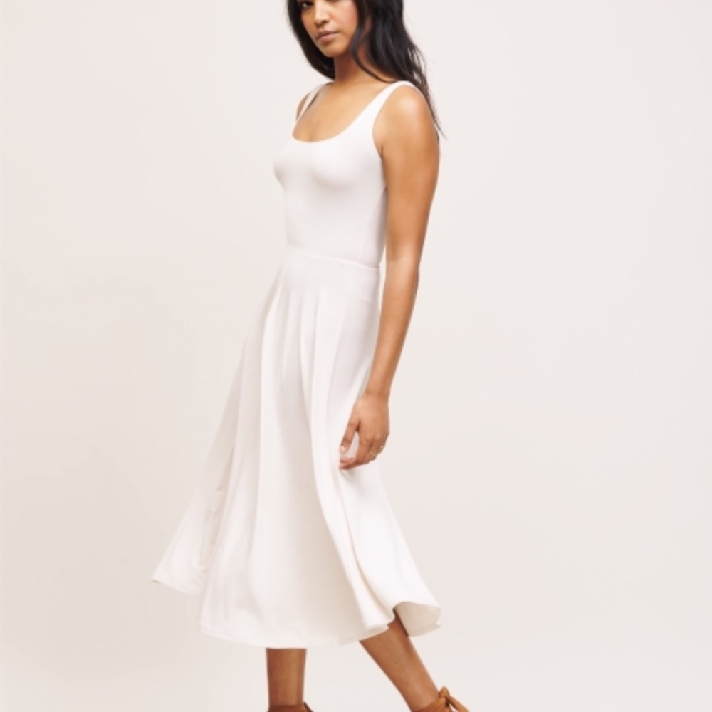 Dynamite Square Neck Midi Dress